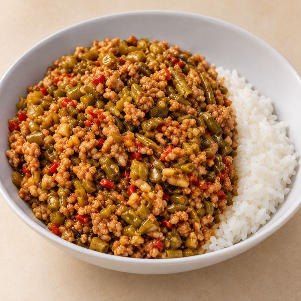 Stir-Fry Sour Beans with Minced Meat