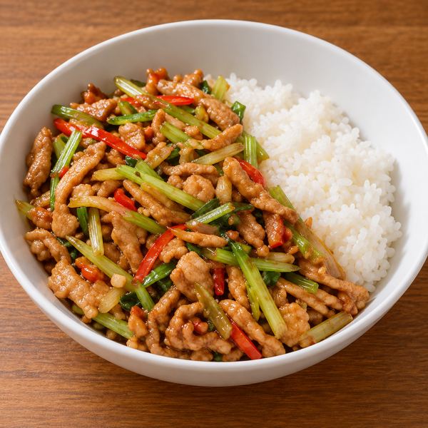 Celery Stir-Fry with Pork