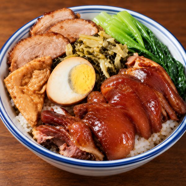 Braised Pork Knuckle Rice