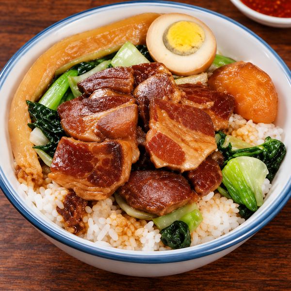Braised Pork Belly Rice