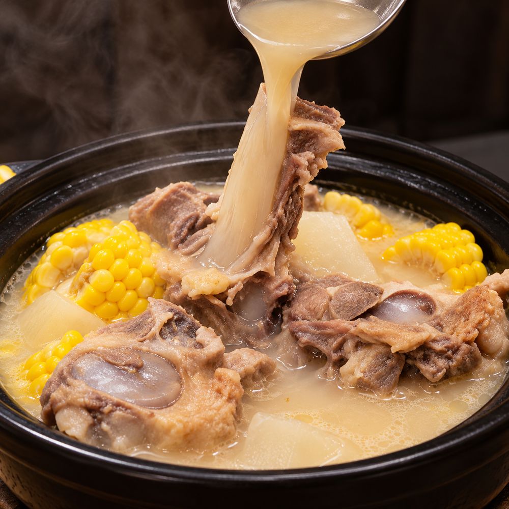 Pork Bone and Corn Pot